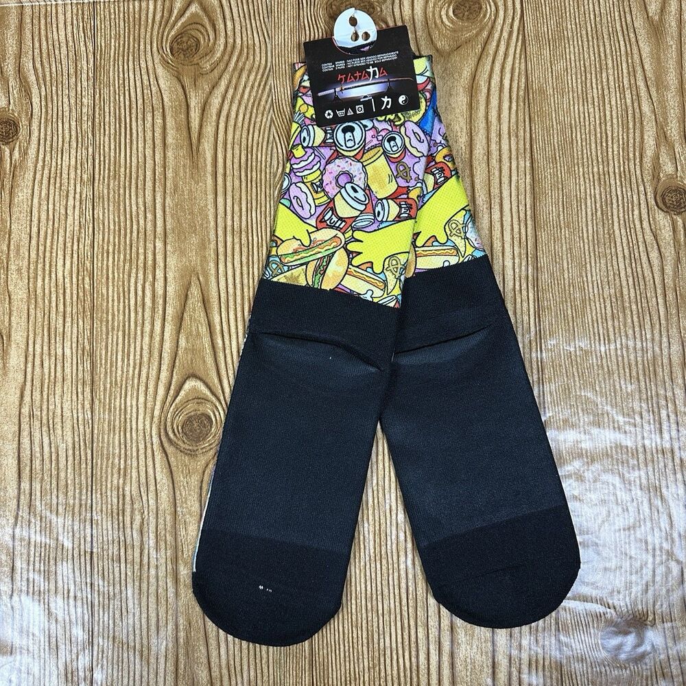 The Simpsons Crew Socks Homer Simpson One Size Midcalf Unisex - Picture 2 of 7